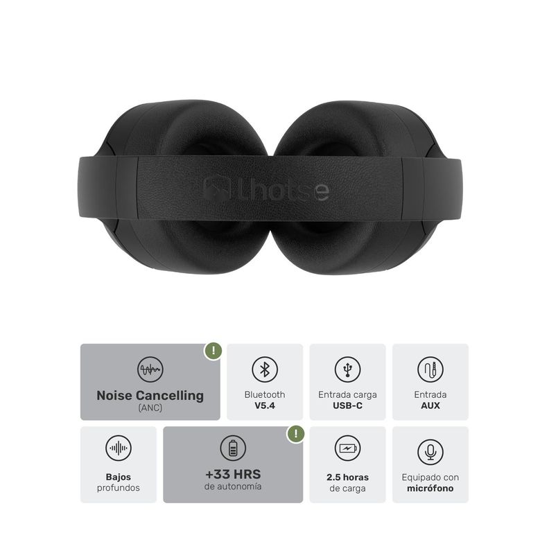 Pack Smartwatch Black Rhythm + Audífonos Black BeatMaster-6
