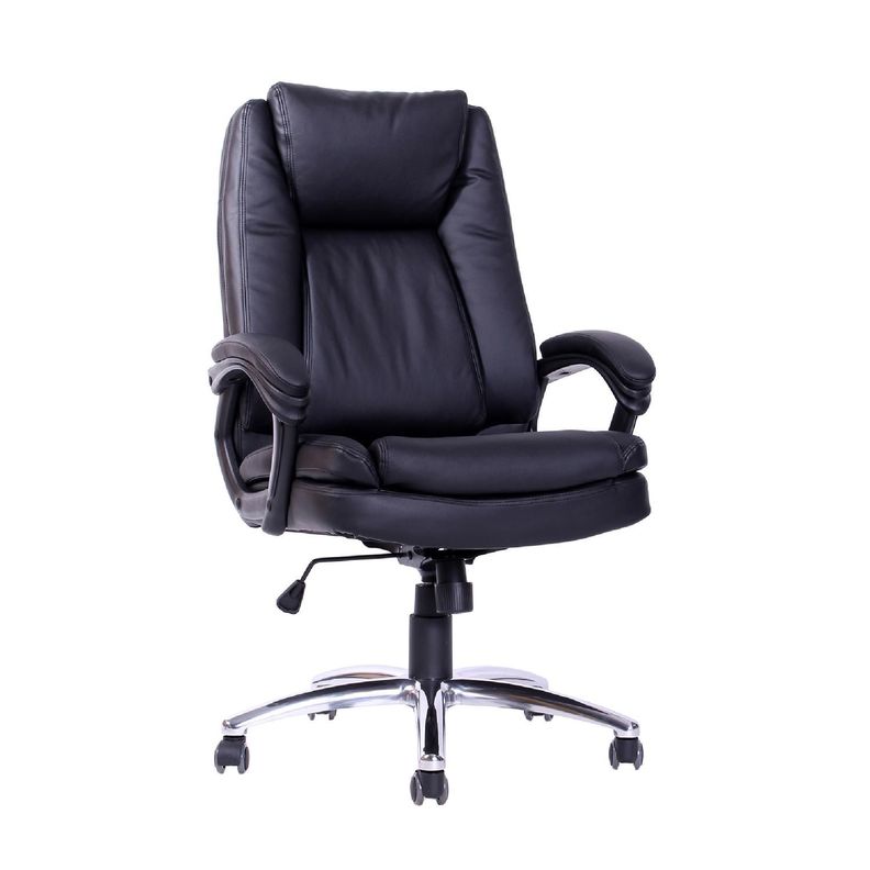 Silla Escritorio Bela Oficina Ejecutiva Negra Levo-0