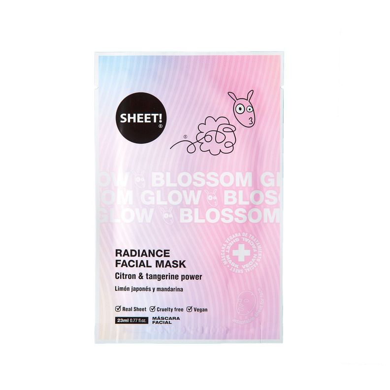Pack De 4 Mascarillas Faciales Radiance Y Cintillo Sheet-1