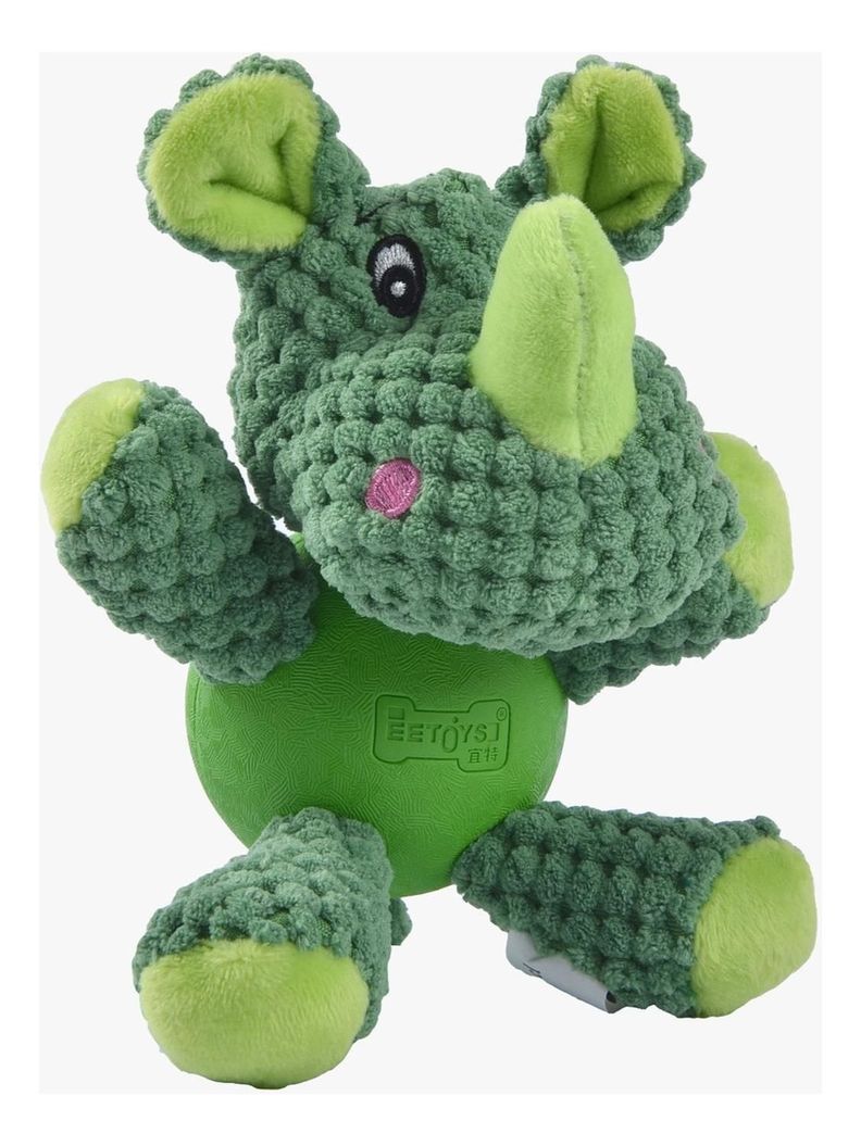 Animal Plush Con Pelota Verde Perro Mascan-0