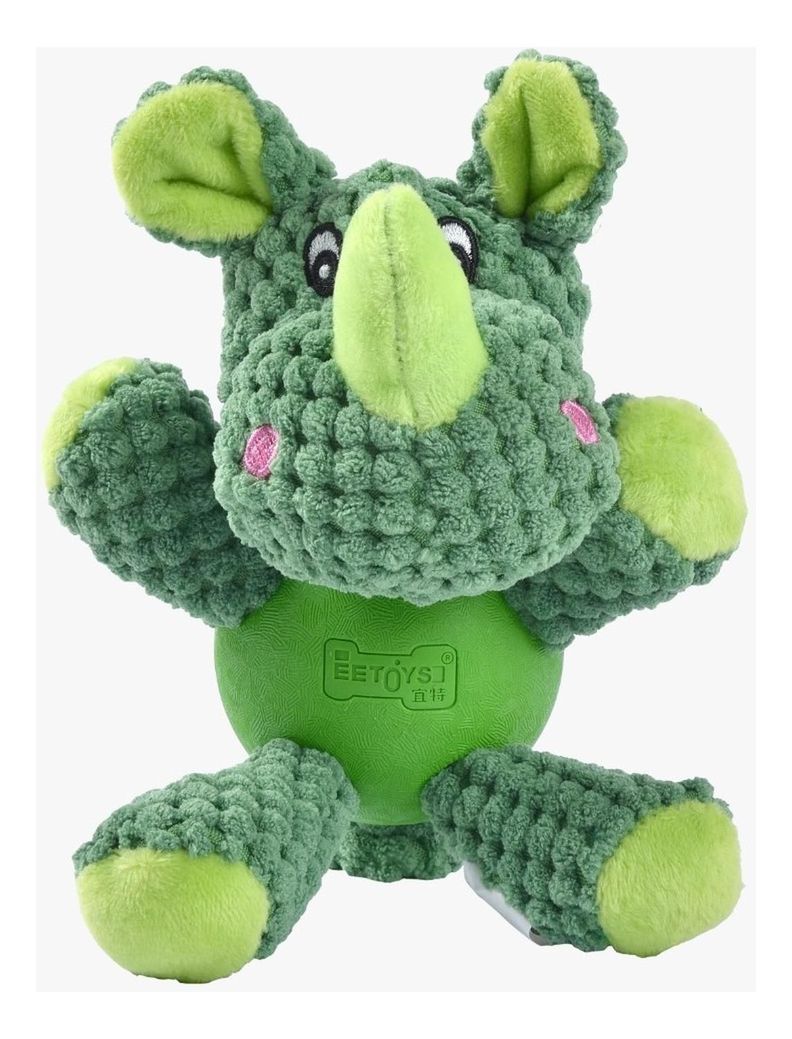 Animal Plush Con Pelota Verde Perro Mascan-1