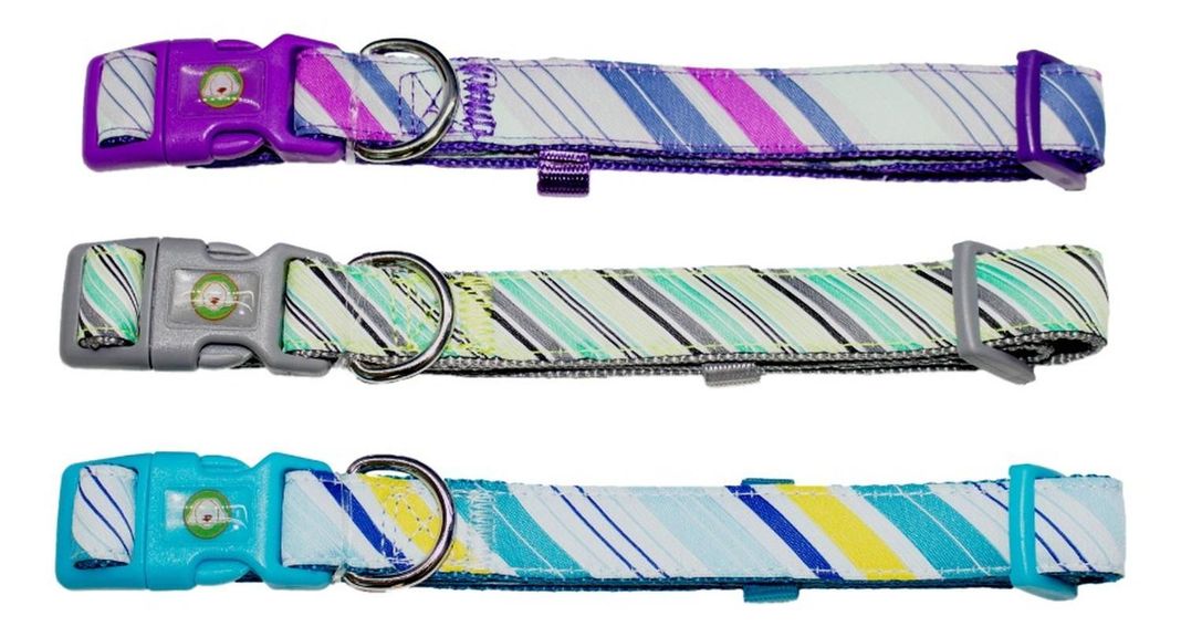 Collar Perro Diagonal Xs Celeste Mascan-1