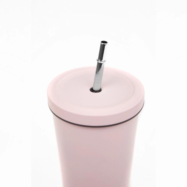 Vaso Térmico Tumbler 750ml Tapa y Bombilla Simplit-2