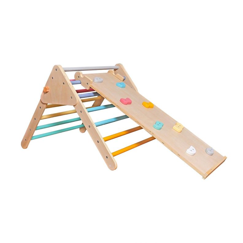 Torre Aprendizaje Infantil Pikler Escalada Montessori Bandu Surtido