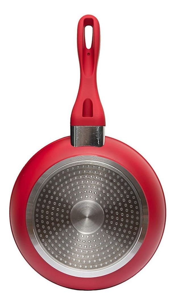 Sartén Stone Rojo Cerámica Antiadherente 28 Cm-2