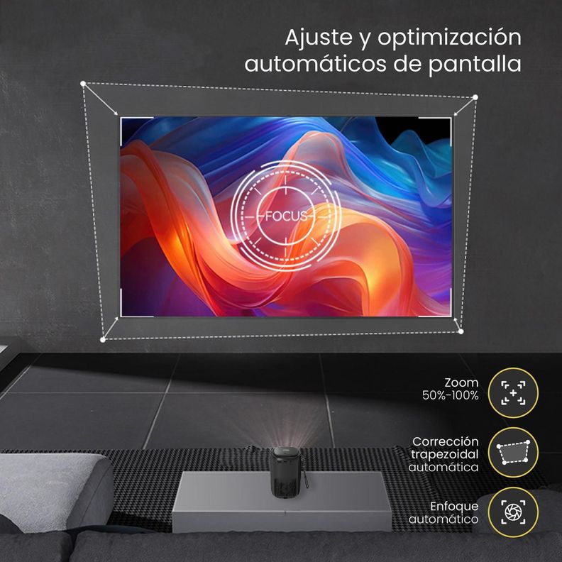 Proyector Portátil Nova HD LEVO-5