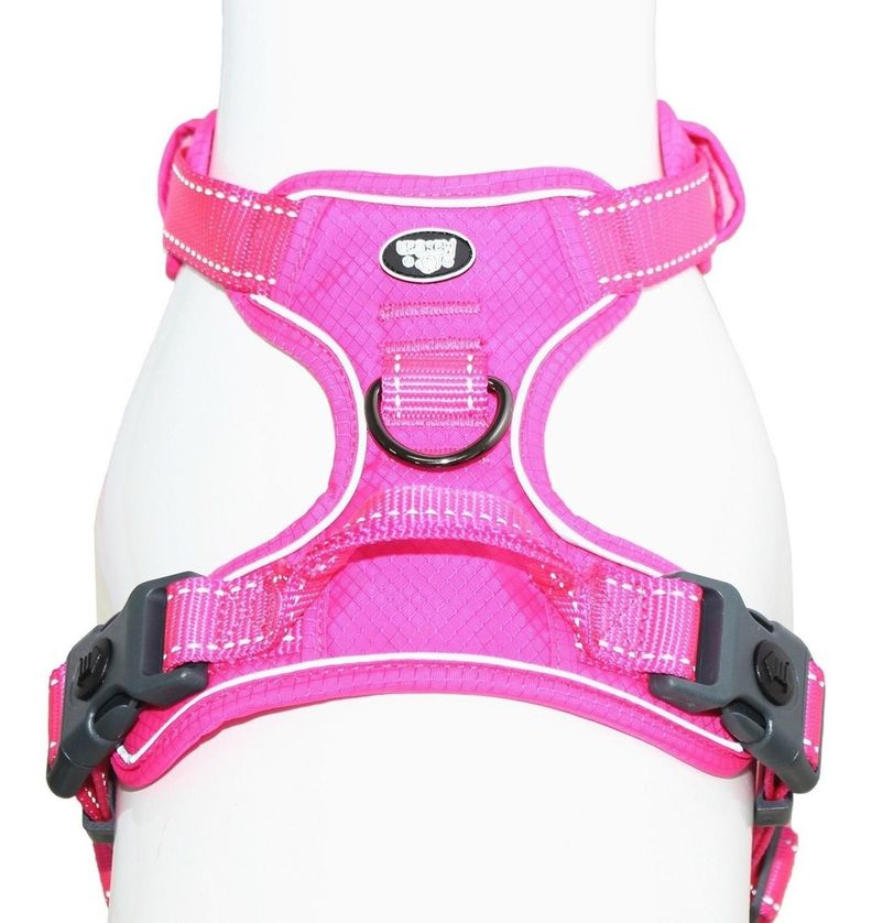 Arnés Deportivo De Control Xl Fucsia Perro Mascan-3