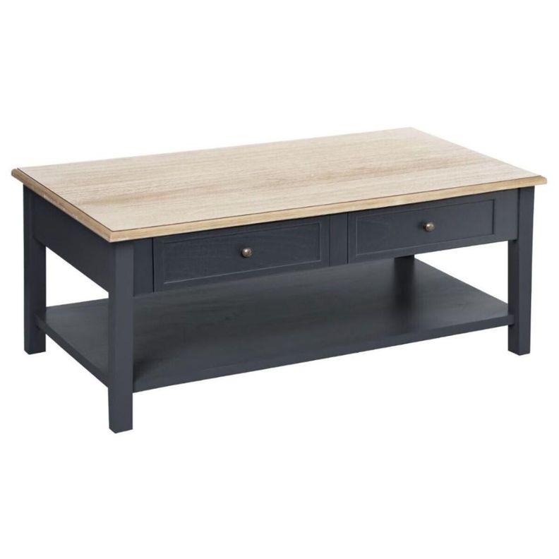 Mesa De Centro Damian 4 Cajones 110 X 60 X 45 cm Atmosphera-0