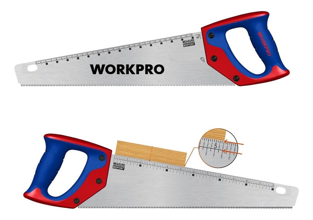 Serrucho Mango Ergonomico 350mm Workpro-3