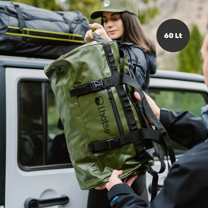 Bolso Deportivo Impermeable Duffel 60 lts Lhotse-4
