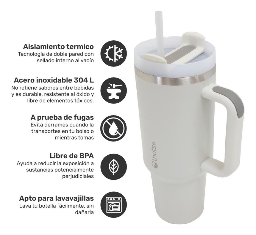 Vaso Térmico Tumbler 1180ml Lhotse Sand-1