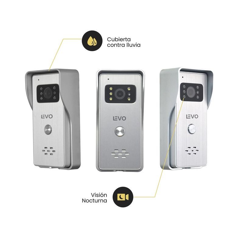 Timbre Video Portero Citofono Monitor WIFI LEVO-3