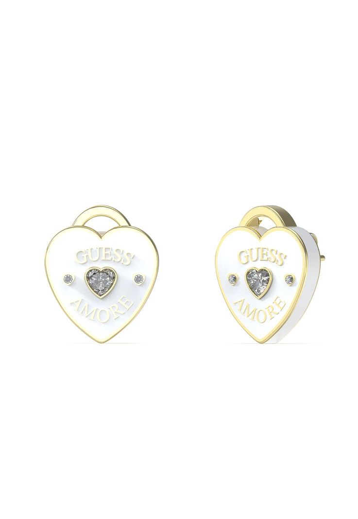 Aros Guess JUBE05054JWYGWHT-U Dorados-0