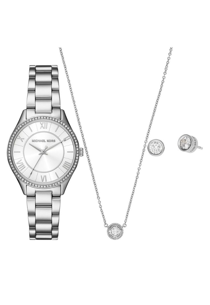 Reloj y Set Joyas Michael Kors MK4851SET Plata-0