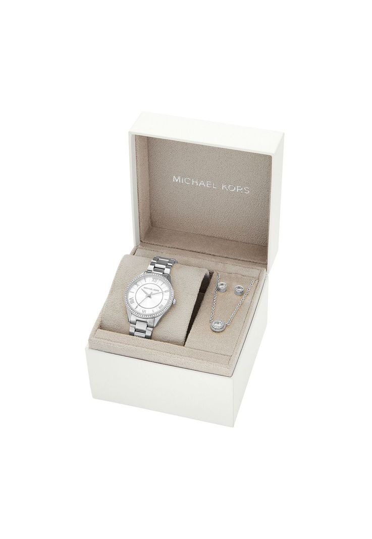 Reloj y Set Joyas Michael Kors MK4851SET Plata-1