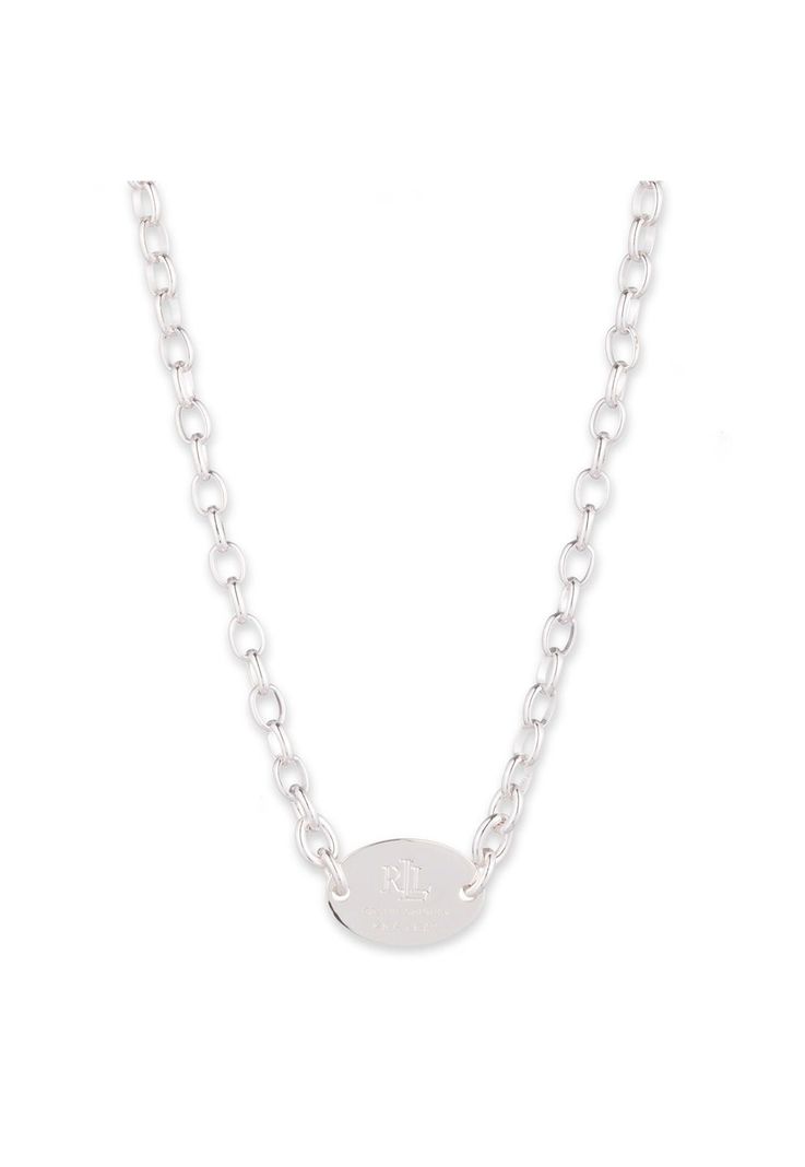 Collar Lauren Ralph Lauren 14N00577 Plateado Plata