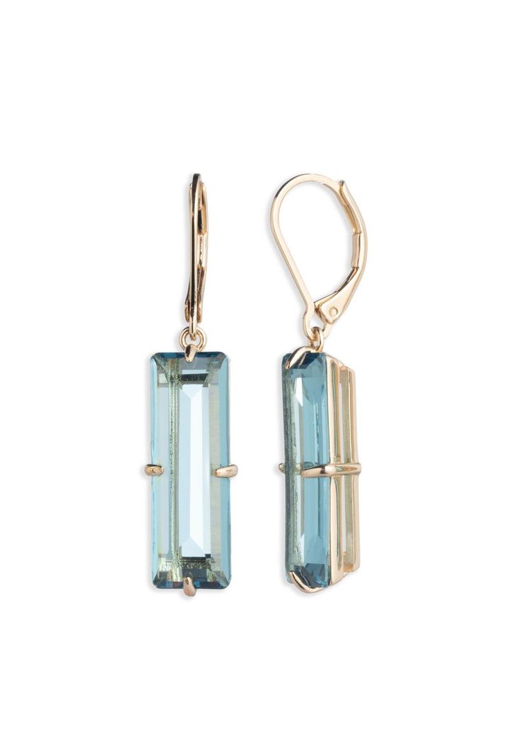 Aros Colgantes Ralph Lauren Azul Mujer-0