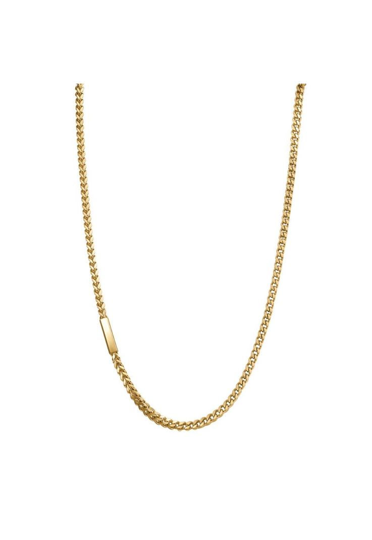 Collar Brosway Plateado Hombre BIK09-0