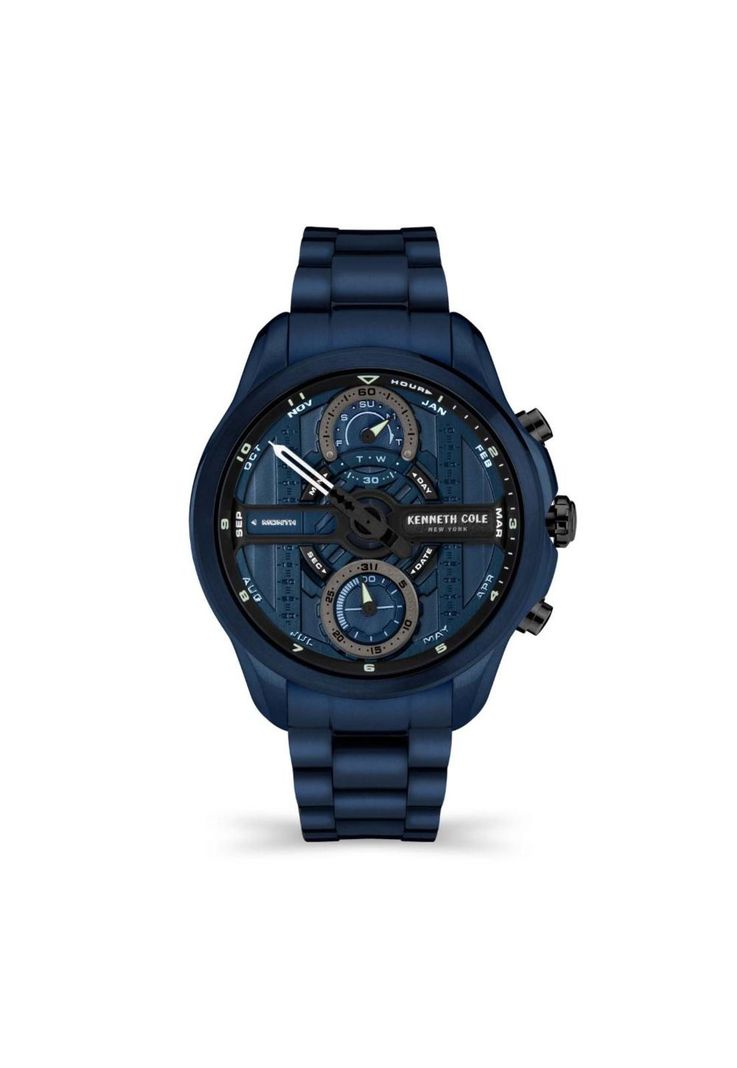 Reloj Kenneth Cole New York KCWGI2125501 Azul Hombre-0