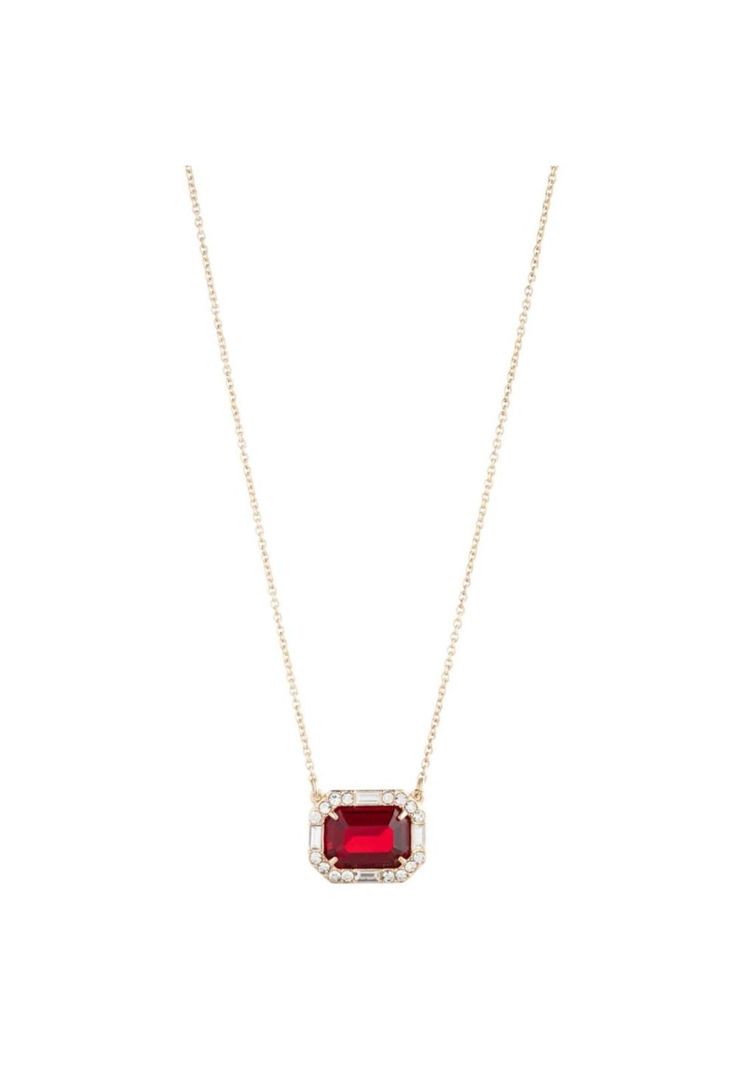 Collar Lauren Ralph Lauren Dorado Rojo 14N00549-0
