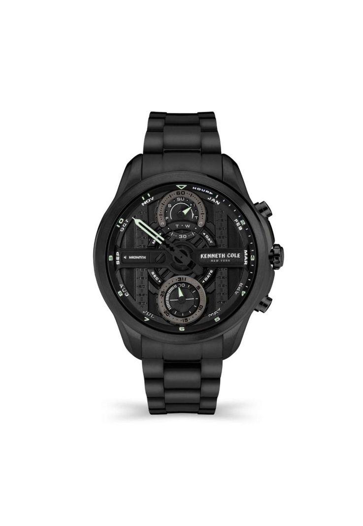 Reloj Kenneth Cole New York KCWGI2125502 Negro Hombre-0