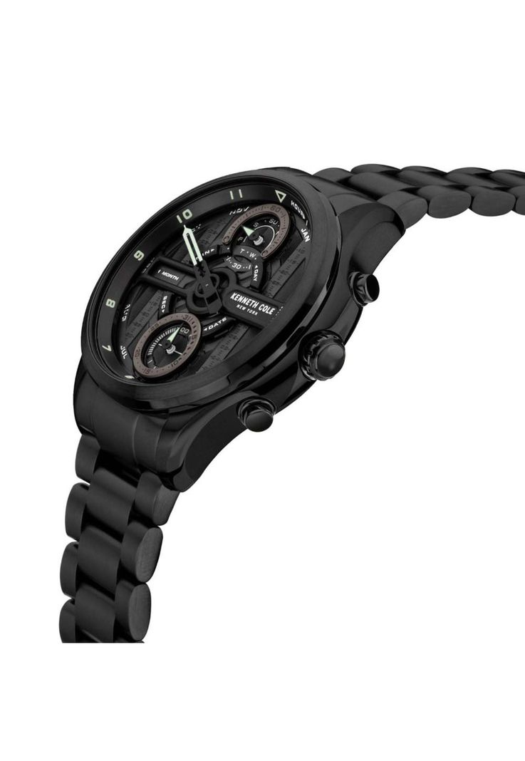 Reloj Kenneth Cole New York KCWGI2125502 Negro Hombre-2