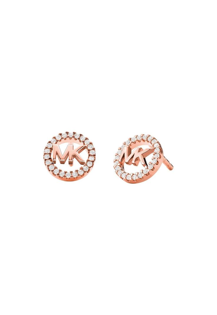Aros Michael Kors Oro Rosa Mujer-0