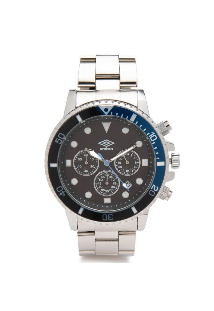 Reloj Umbro Plus UMBP-4000-3 Plateado Hombre