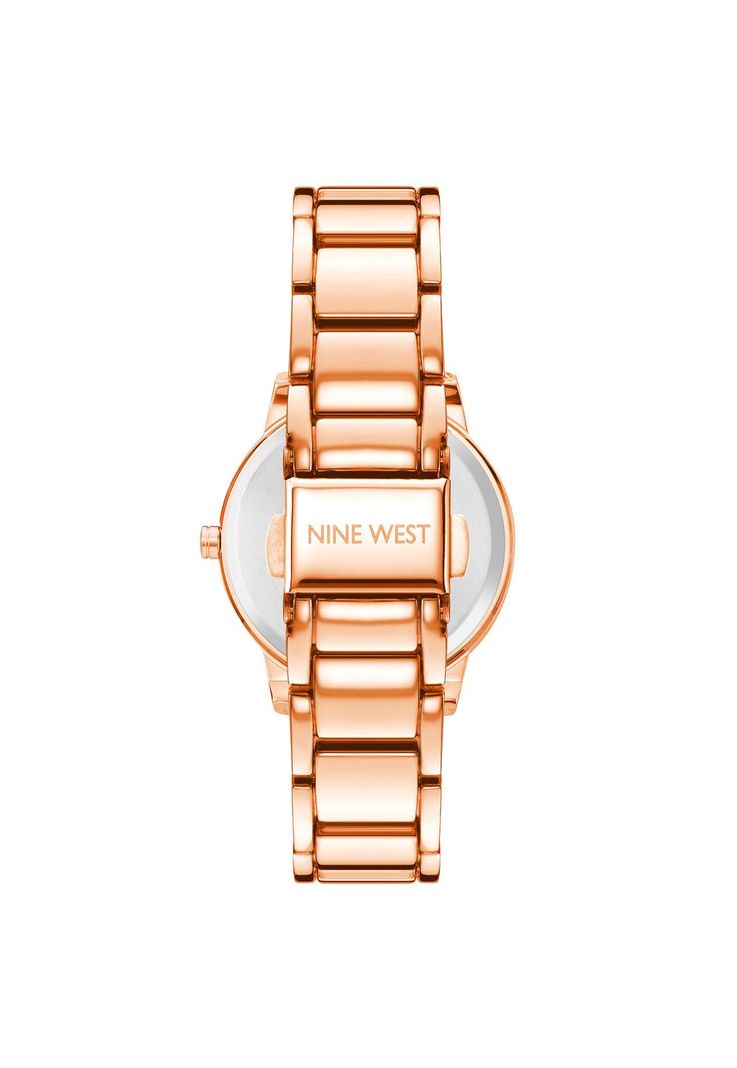 Reloj Nine West NW/2596FLRG Oro rosa Mujer-2