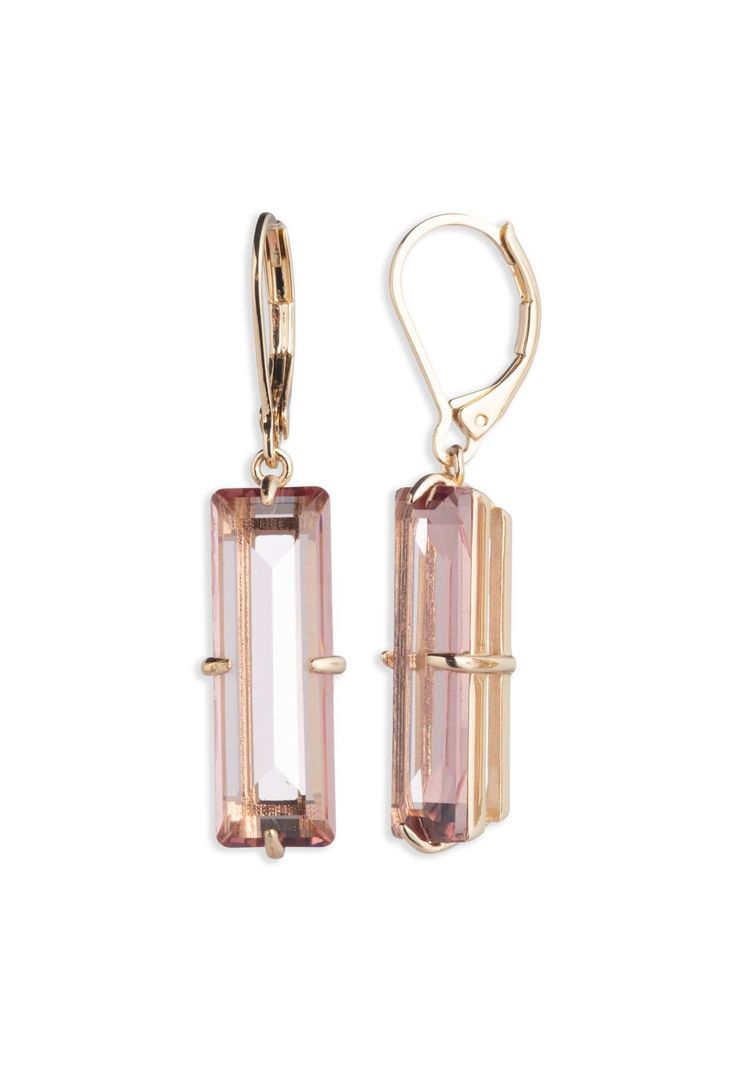 Aros Colgantes Ralph Lauren Rosa Mujer-0