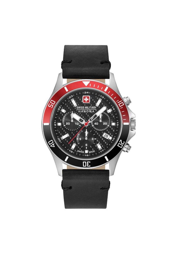 Reloj Swiss Military Hanowa 06-4337.04.007.36 Negro Hombre-0