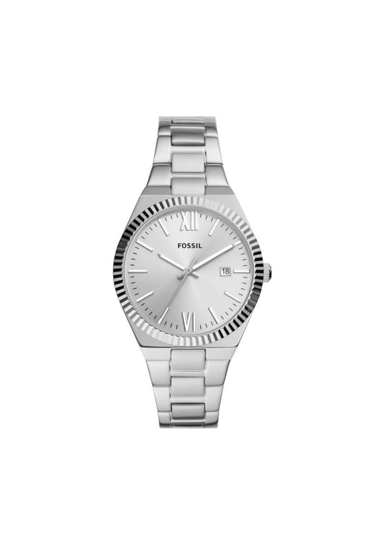 Reloj Plateado Fossil Mujer ES5300 Plata