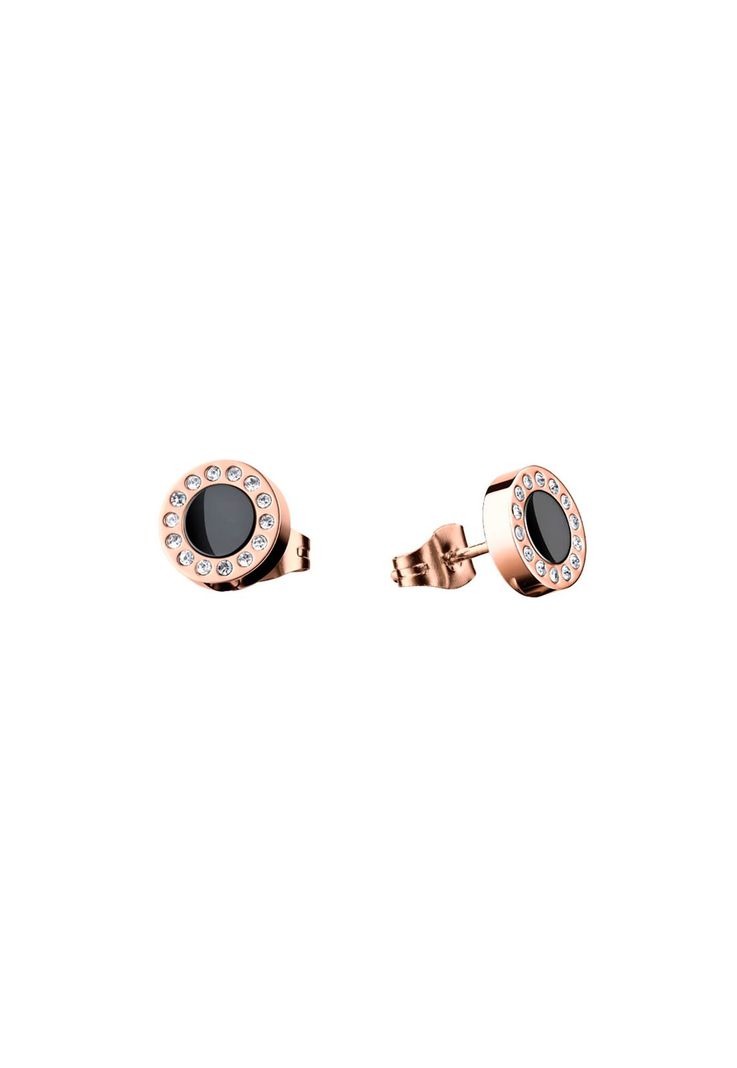 Aros Bering Negro Mujer