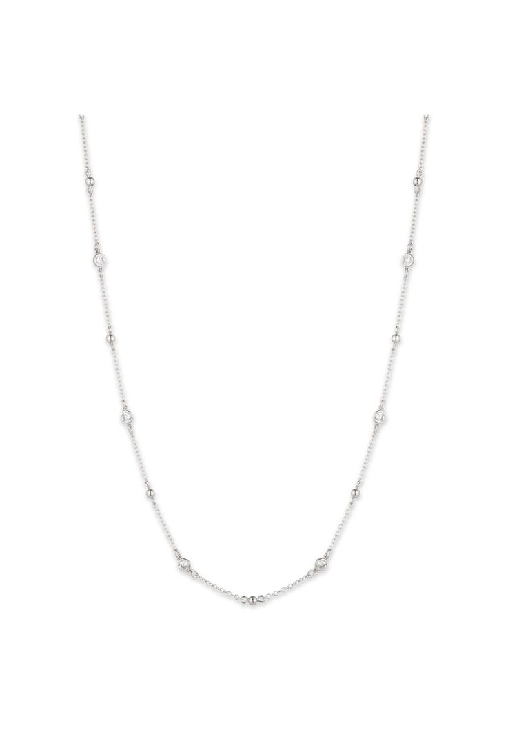 Collar Lauren Ralph Lauren 14N00575 Plateado Plata