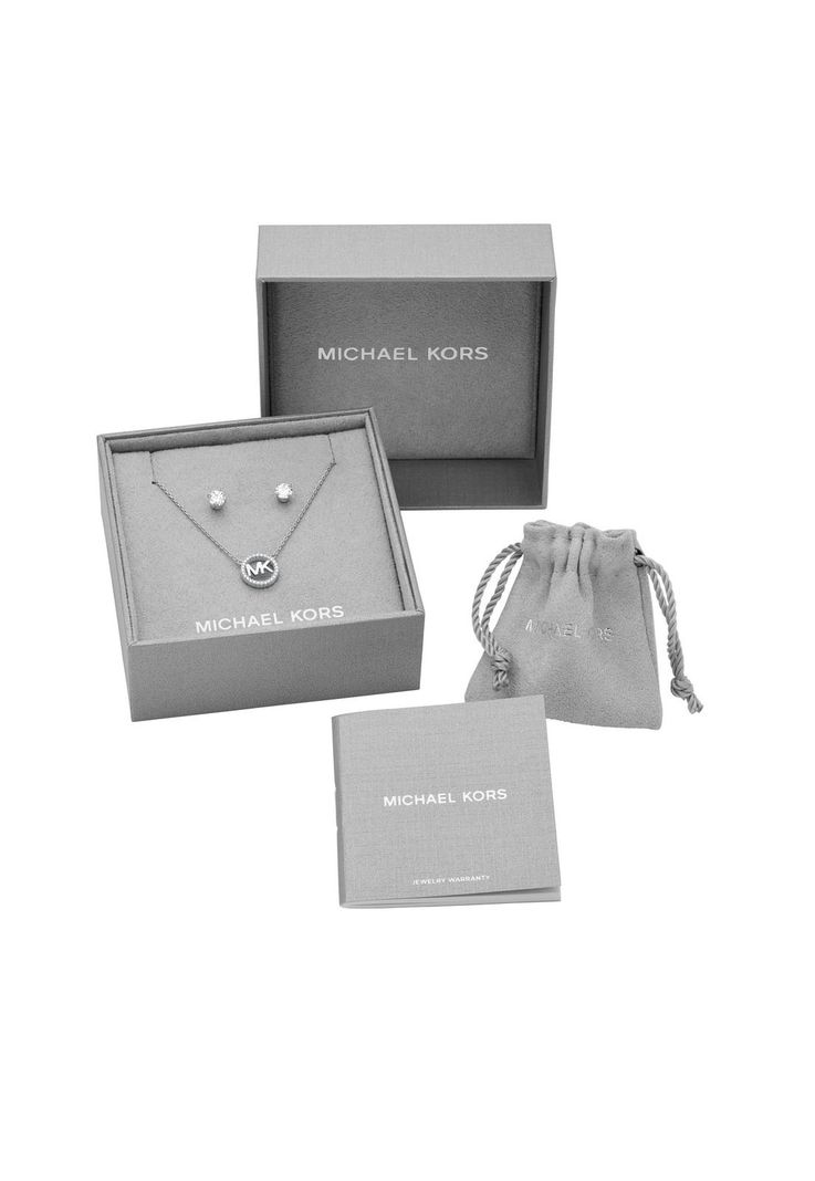 Gift Set Michael Kors Plateado Mujer-2