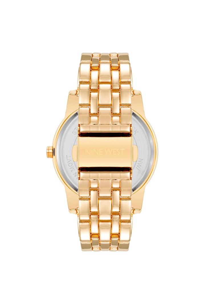 Reloj Nine West NW/1578CHGB Dorado Mujer-1