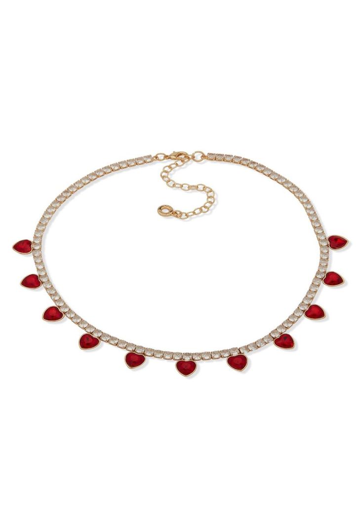 Collar Anne Klein Rojo Mujer
