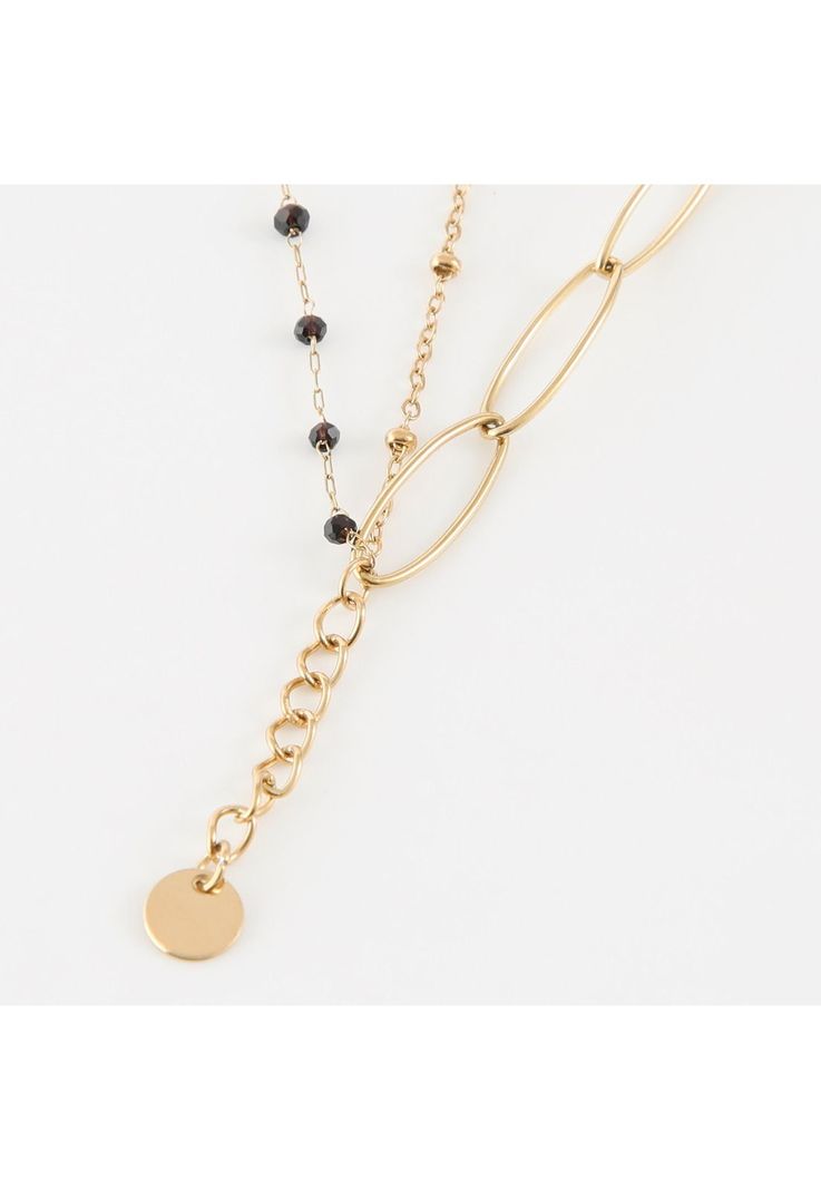Pulsera Doble  19v69 Dorado Mujer STB162-1
