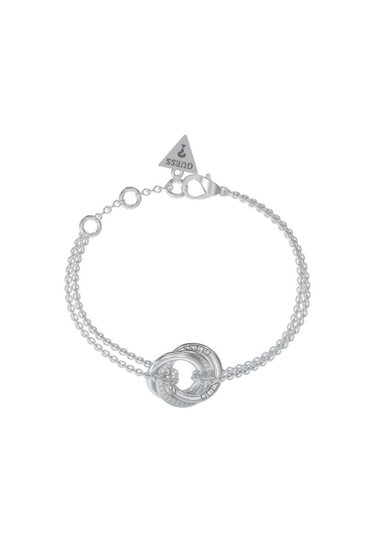 Pulsera Guess Plateada JUBB04063JWRHS-0