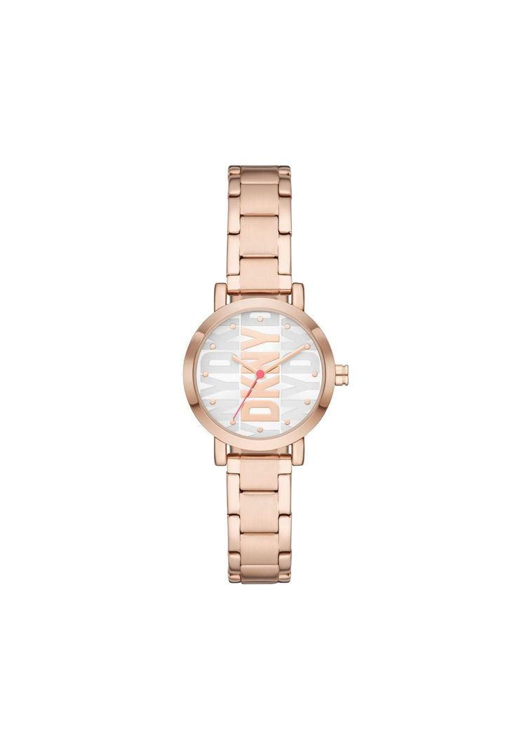 Reloj Oro Rosa Donna Karan New York Mujer-0