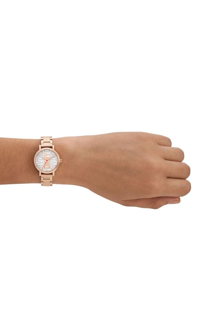 Reloj Oro Rosa Donna Karan New York Mujer-2
