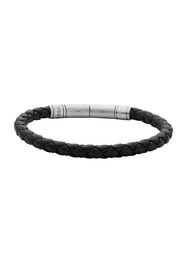 Pulsera Fossil  JF04089040 Negro Hombre-0