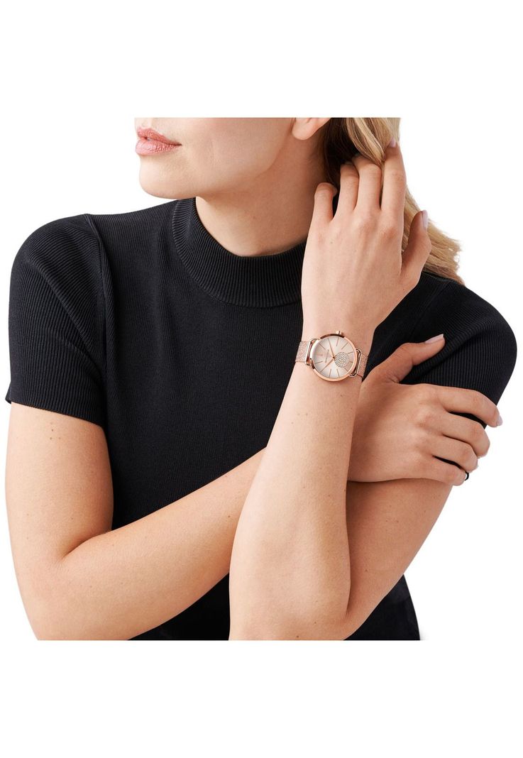Reloj Oro Rosa Michael Kors Mujer-2