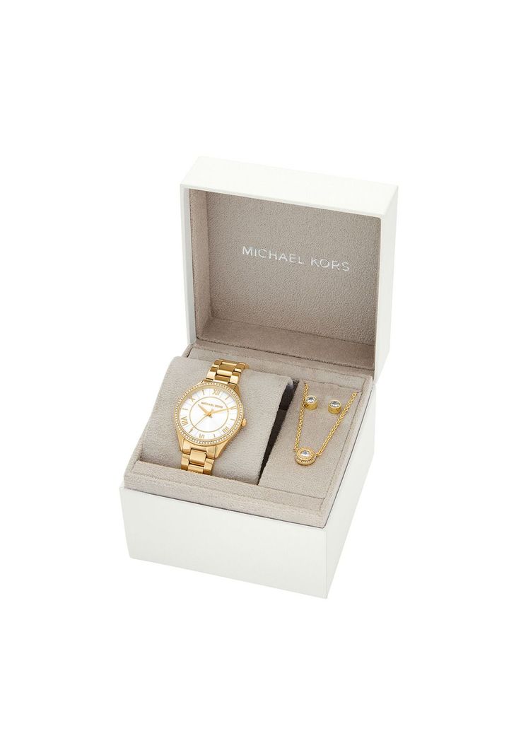 Reloj y Set Joyas Michael Kors MK4849SET Dorado-1