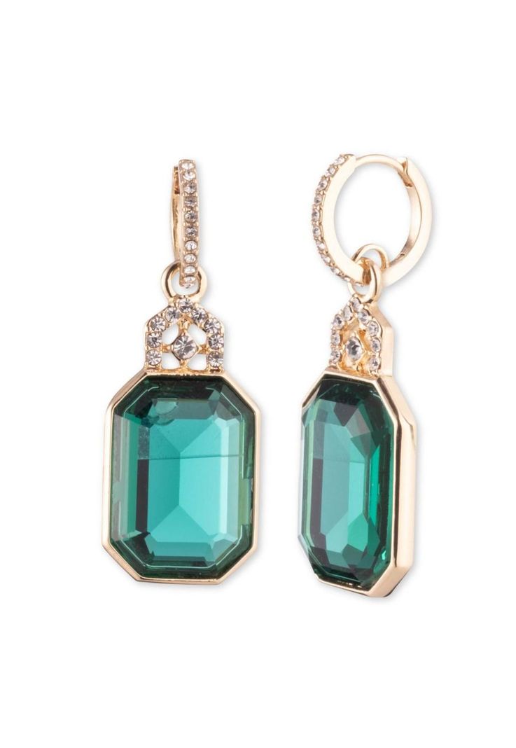 Aros Colgantes Ralph Lauren Verde Mujer 14G00644-0