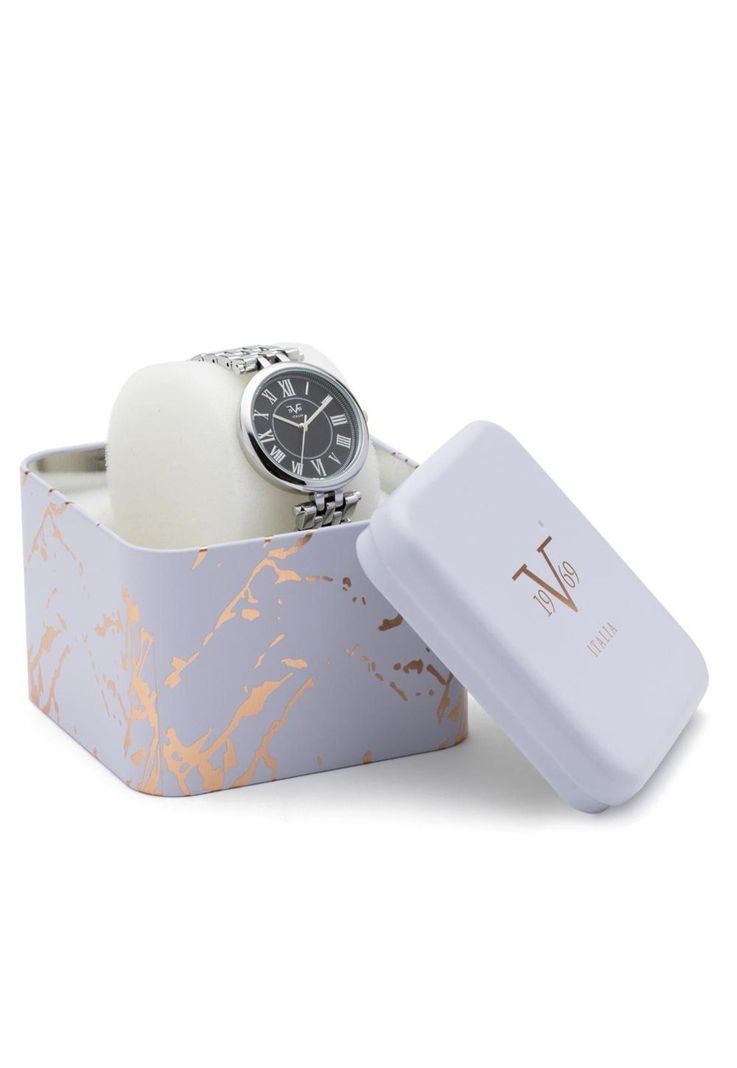 Reloj 19v69 Italia V1969-260-3 Plateado Mujer-3
