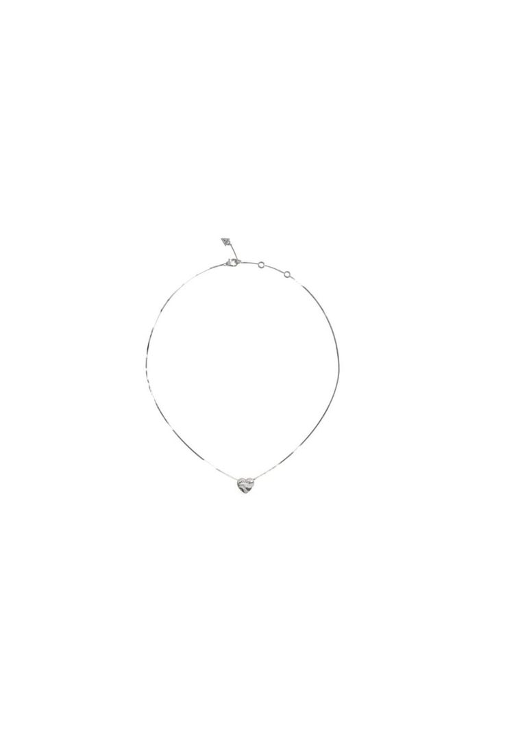 Collar Guess Plateado Mujer JUBN04501JWRHT-U-0