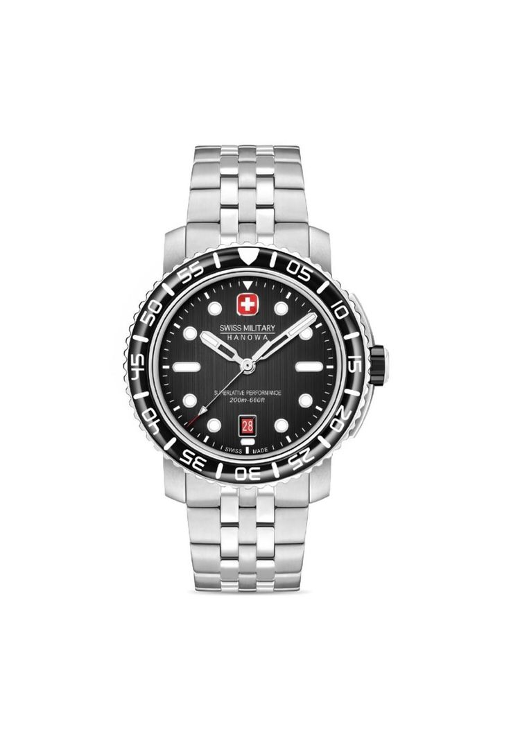 Reloj Swiss Military Hanowa Plateado Hombre SMWGH0001702-0