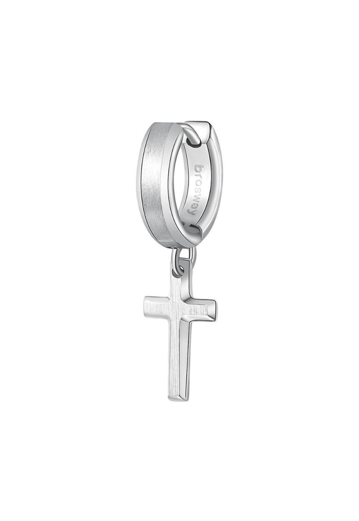Aro Solitario Brosway Plateado Hombre BIK27 Plata