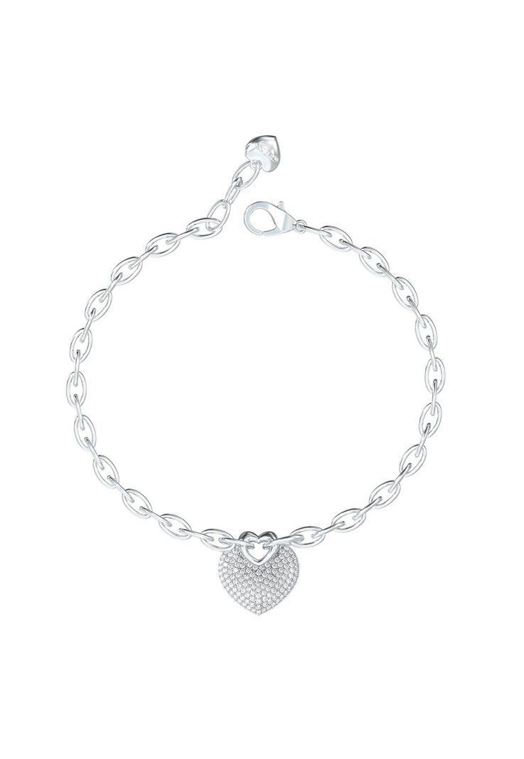 Pulsera Guess JUBB05214JWRHS Plateada Plata
